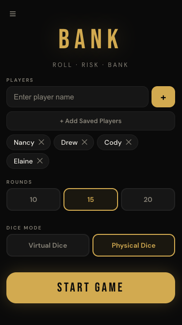 Bank screenshot 1